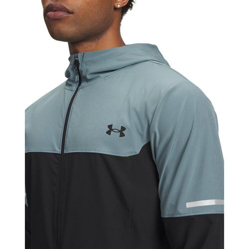 Men's Under Armour Tech Woven Jacket - 002 - BLACK