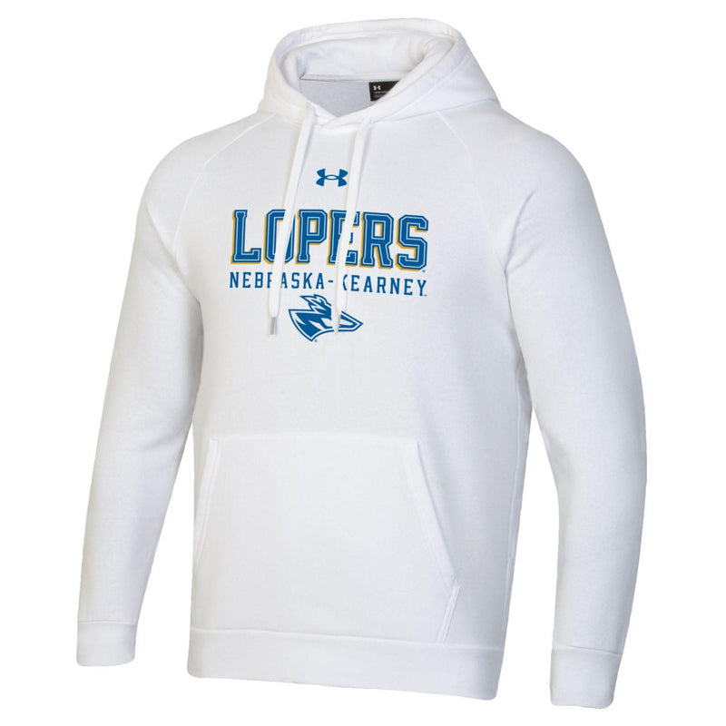 Men's Under Armour UNK Lopers All Day Fleece Hoodie - 000 - WHITE