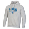 Men's Under Armour UNK Lopers All Day Fleece Hoodie - 900 - SILVER