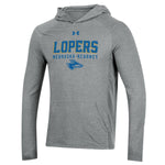Men's Under Armour UNK Lopers All Day Lightweight Hoodie - 91H - STEEL