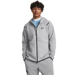Men's Under Armour Unstoppable Fleece Full-Zip - 011 - GREY