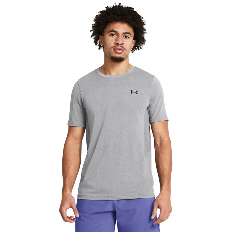 Men's Under Armour Vanish Seamless T-Shirt - 011 - GREY