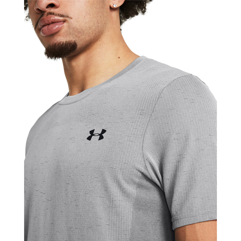 Men's Under Armour Vanish Seamless T-Shirt - 011 - GREY