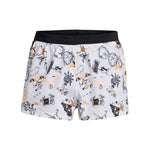 Men's Under Armour We Run Short - 100 - WHITE/BLACK