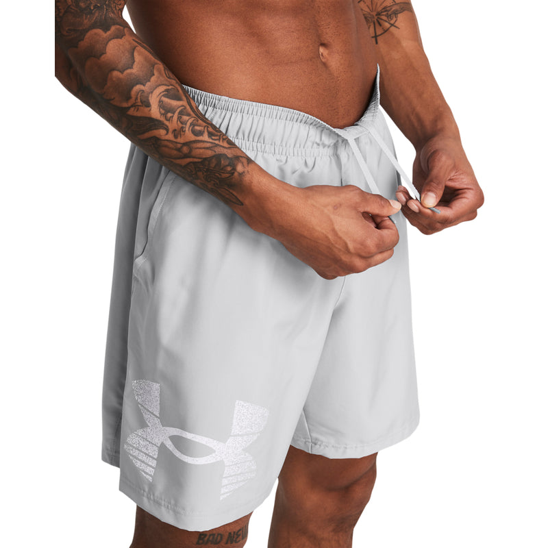 Men's Under Armour Woven Graphic Short - 011 - GREY