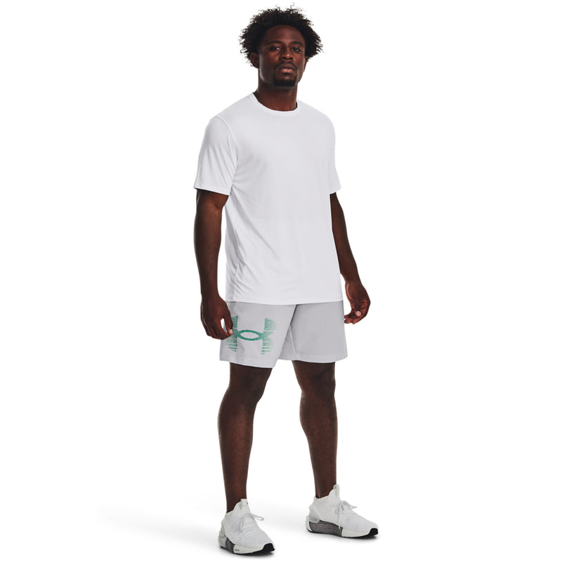 Men's Under Armour Woven Graphic Short - 014 - HALO GREY