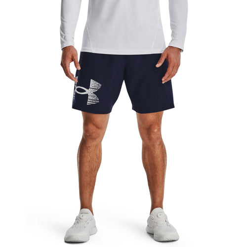 Men's Under Armour Woven Graphic Short - 410NAVY