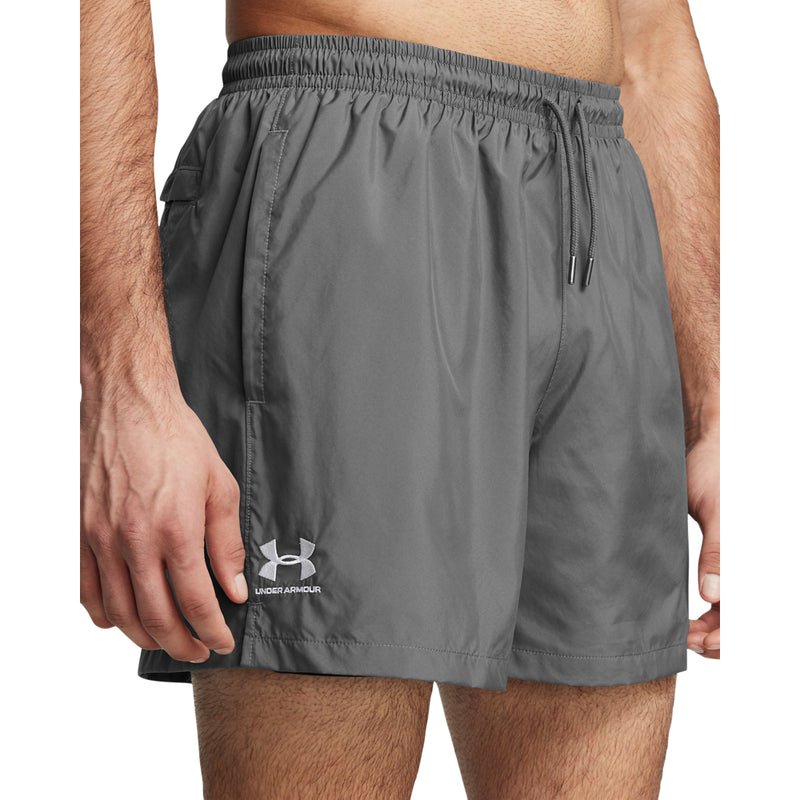 Men's Under Armour Woven Volley Short - 025 - CASTLEROCK GREY