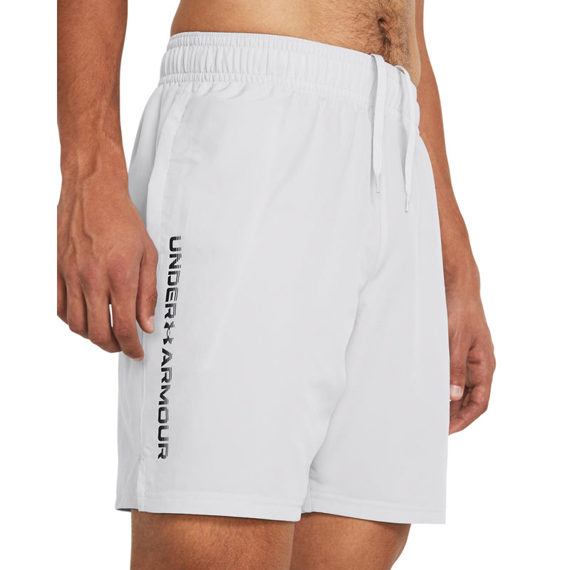 Men's Under Armour Woven Wordmark Short - 014 - HALO GREY