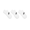 Men's/Women's 3-Pack Everday Essential No-Show Socks - 100 - WHITE