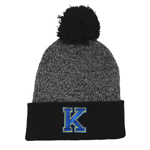 Men's/Women's Kearney Bearcats Rooney Pom Beanie - BLACK