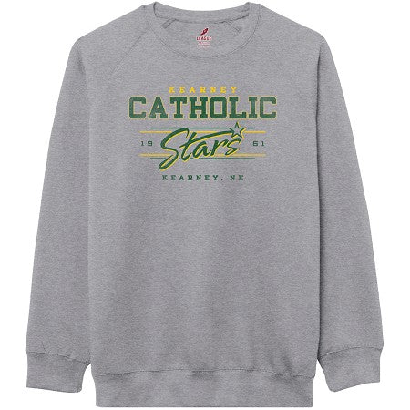Men's/Women's Kearney Catholic Stars Essentials Sweatshirt - HTHRGREY