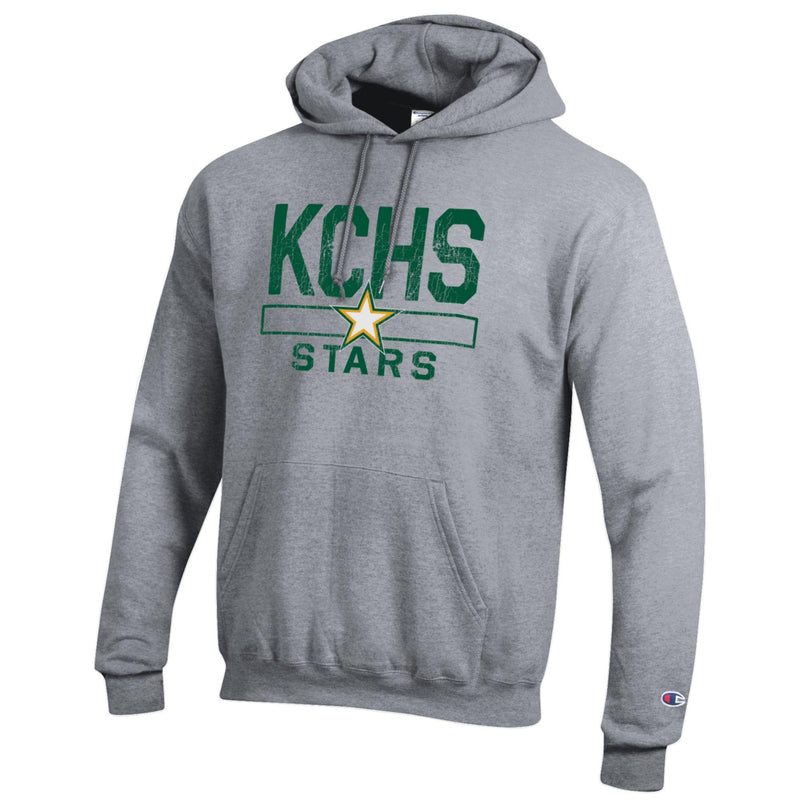 Men's/Women's Kearney Catholic Stars Locker Room Powerblend Hoodie - 930 - GREY
