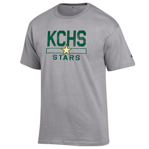 Men's/Women's Kearney Catholic Stars Locker Room T-Shirt - 950 - GREY
