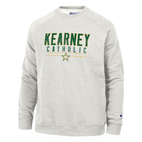 Men's/Women's Kearney Catholic Stars Triumph Straight Arrow Sweatshirt - 798PEBBL