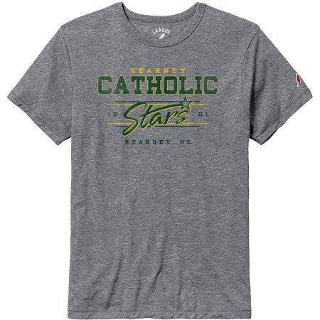 Men's/Women's Kearney Catholic Stars Victory Falls T-Shirt - 809 - FEATHER