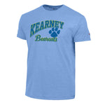 Men's/Women's Kearney High Bearcats Billboard Tri-Blend T-Shirt - 1616BLUE