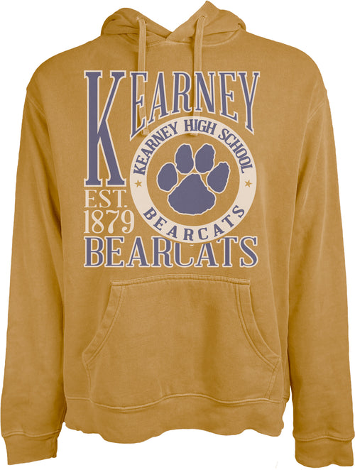 Men's/Women's Kearney High Bearcats First Dibs Hoodie - MUSTARD