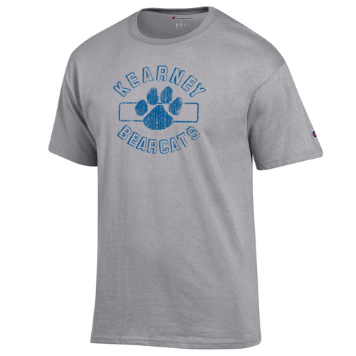 Men's/Women's Kearney High Bearcats Paw Athletics T-Shirt - 950 - OXFORD