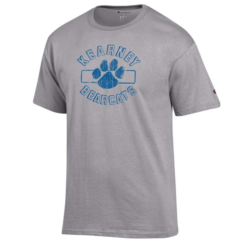 Men's/Women's Kearney High Bearcats Paw Athletics T-Shirt - 950 - OXFORD