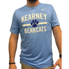 Men's/Women's Kearney High Bearcats Paw Legend T-Shirt - VBLUE