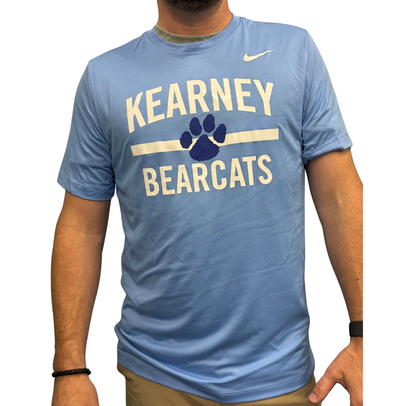 Men's/Women's Kearney High Bearcats Paw Legend T-Shirt - VBLUE
