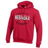 Men's/Women's Nebraska Huskers Badge Powerblend Hoodie - 529SCARL