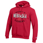 Men's/Women's Nebraska Huskers Badge Powerblend Hoodie - 529SCARL