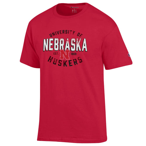 Men's/Women's Nebraska Huskers Badge T-Shirt - 529SCARL