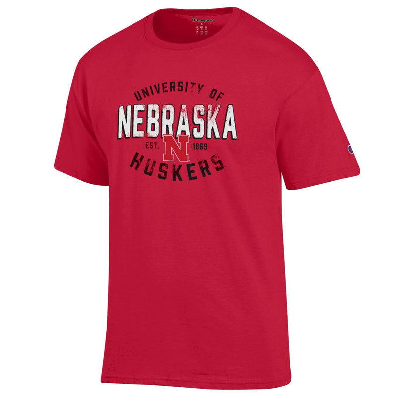 Men's/Women's Nebraska Huskers Badge T-Shirt - 529SCARL
