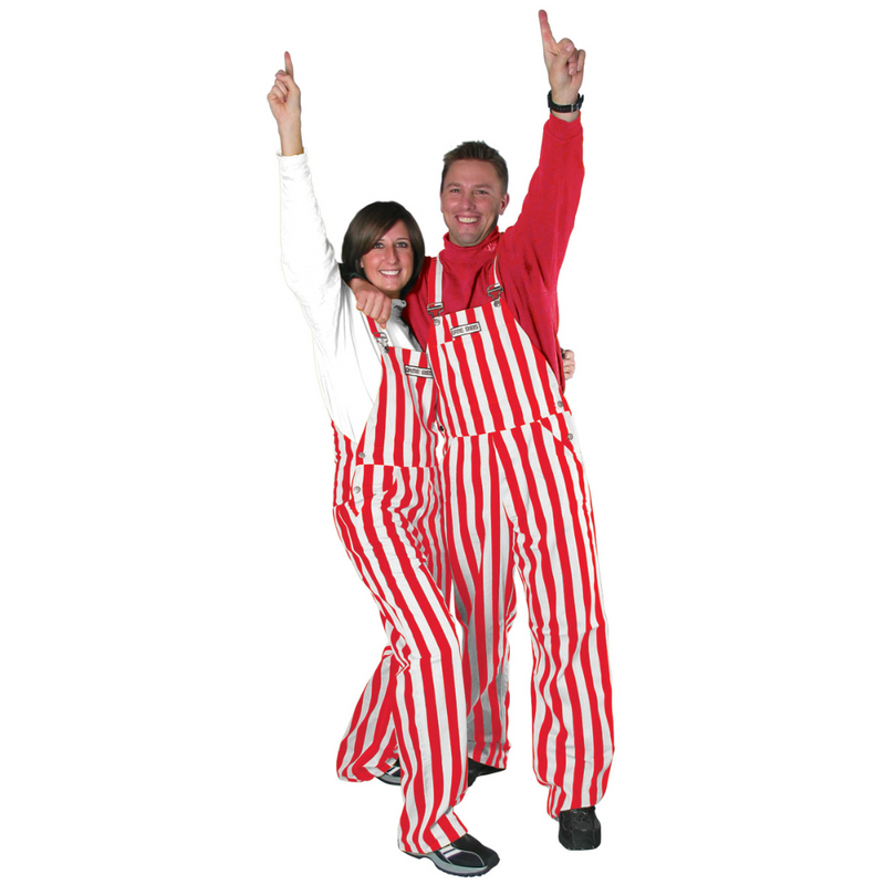 Men's/Women's Nebraska Huskers Game Bibs Red/White - NEBRASKA