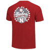 Men's/Women's Nebraska Huskers Painted Volleyball T-Shirt - RED