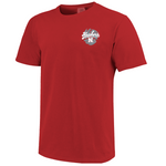 Men's/Women's Nebraska Huskers Painted Volleyball T-Shirt - RED