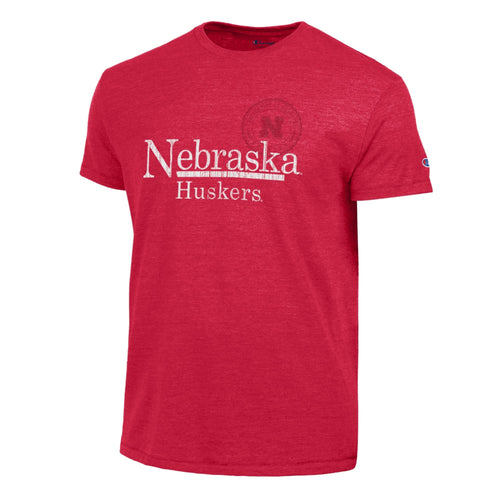 Men's/Women's Nebraska Huskers Seal Triblend T-Shirt - 529SCARL