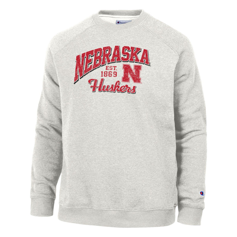 Men's/Women's Nebraska Huskers Slide Sweatshirt - 798PEBBL