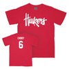 Men's/Women's Nebraska Huskers Volleyball Player T-Shirt - LCHOBOY