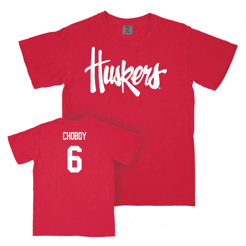 Men's/Women's Nebraska Huskers Volleyball Player T-Shirt - LCHOBOY