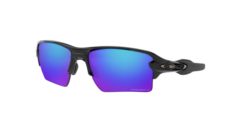 Men's/Women's Oakley Flak 2.0 XL Polarized Sunglasses - PBLK/SAP