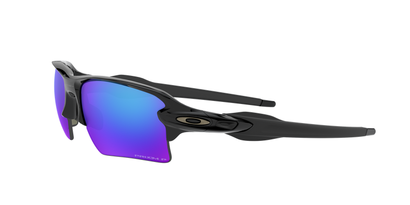 Men's/Women's Oakley Flak 2.0 XL Polarized Sunglasses - PBLK/SAP