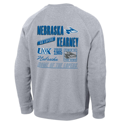 Men's/Women's UNK Lopers Poster Sweatshirt - 955GREY