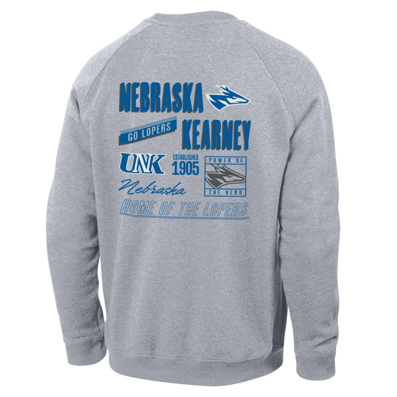 Men's/Women's UNK Lopers Poster Sweatshirt - 955GREY