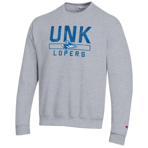 Men's/Women's UNK Lopers Powerblend Block Sweatshirt - 930HGREY