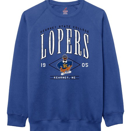 Men's/Women's UNK Lopers Retro Essentials Sweatshirt - 488PBLUE