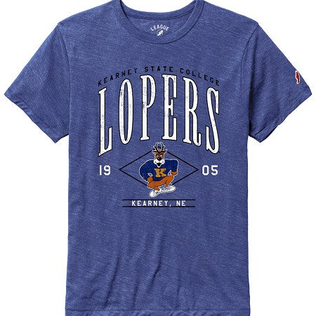 Men's/Women's UNK Lopers Retro Victory Falls T-Shirt - 488PBLUE