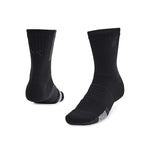 Men's/Women's Under Armour Curry ArmourDry Playmaker Mid-Crew Socks - 002 - BLACK