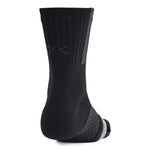 Men's/Women's Under Armour Curry ArmourDry Playmaker Mid-Crew Socks - 002 - BLACK