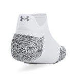 Men's/Women's Under Armour Run Cushion Tab Sock 3-Pack - 100 - WHITE