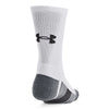 Men's/Women's Under Armour Team Crew Sock - 100 - WHITE