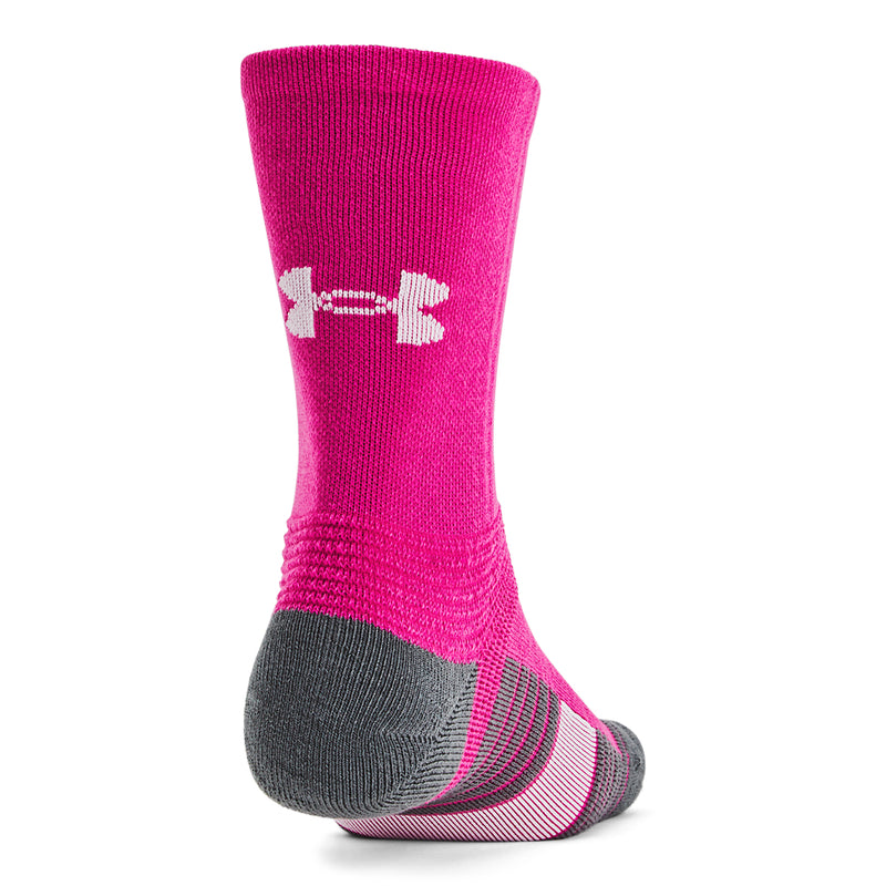 Men's/Women's Under Armour Team Crew Sock - 654 - PINK