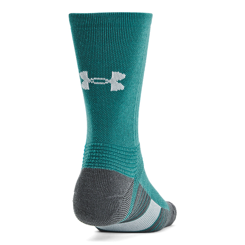 Men's/Women's Under Armour Team Crew Sock - 722 - COASTAL TEAL